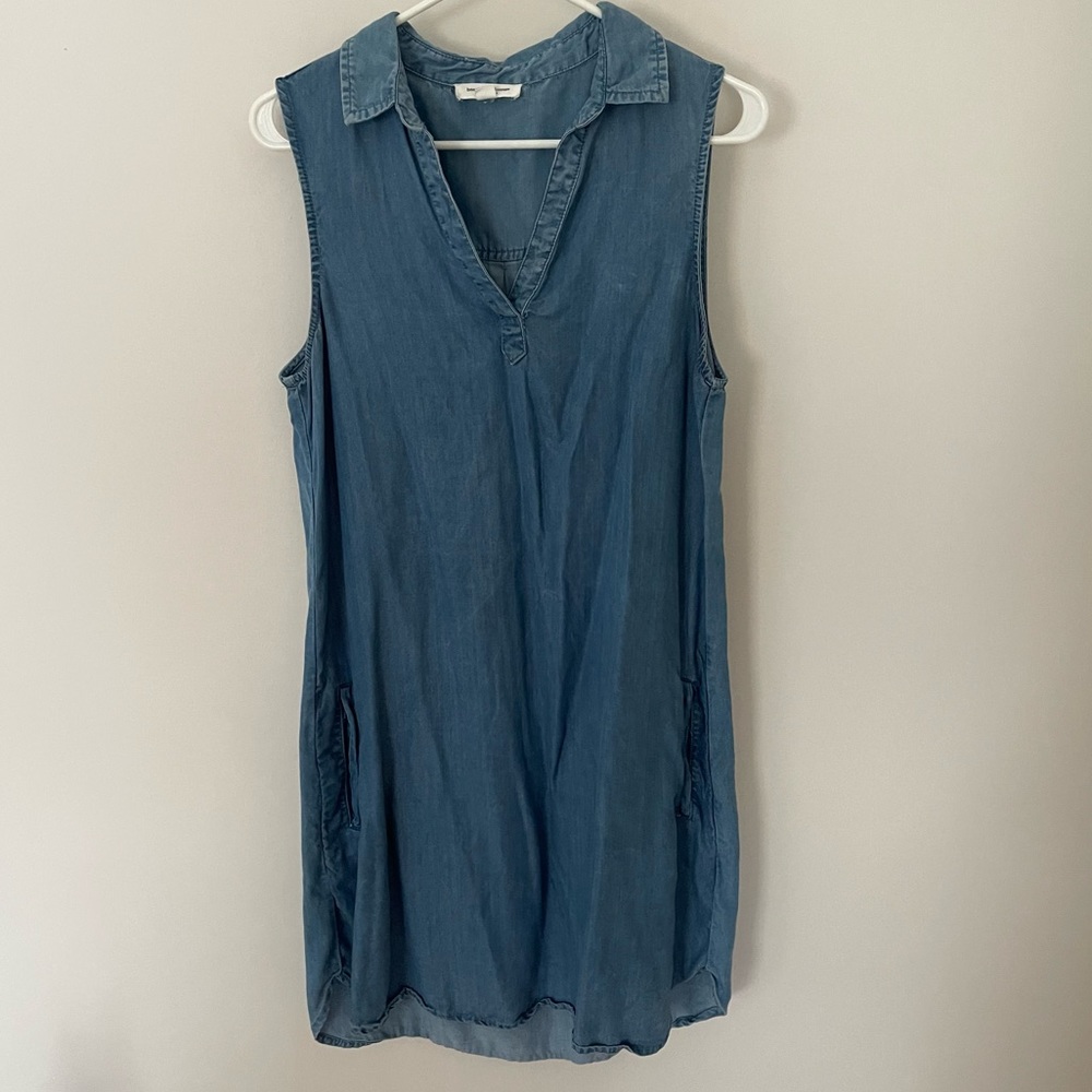 BEACH LUNCH LONGUE LYOCELL SHIFT DRESS